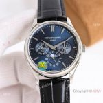 Swiss Grade Patek Philippe Complications Perpetual Calendar Cal.324 Q 39mm Blue Dial Watches